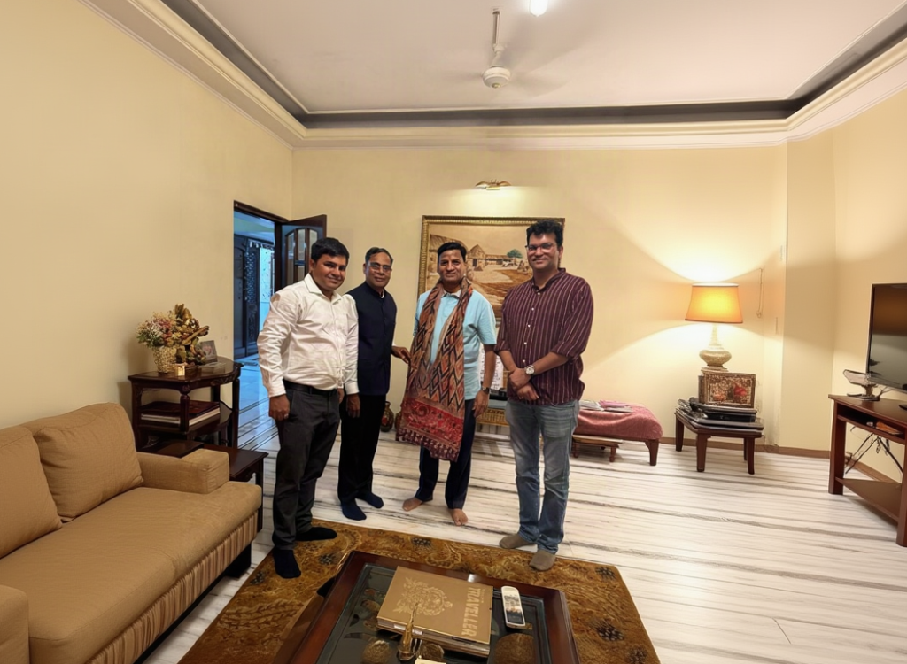 MIBF Delegation Meets Shri Vinod Ajmera, Former IAS Officer